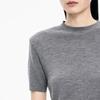 JNBY 2025 Fall Wool Blend Short Sleeve Knit Top