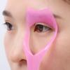Color Random Protect Eyes 3-In-1 Eyelash Comb Template Make Up Brush Applicator Tool Mascara Shield