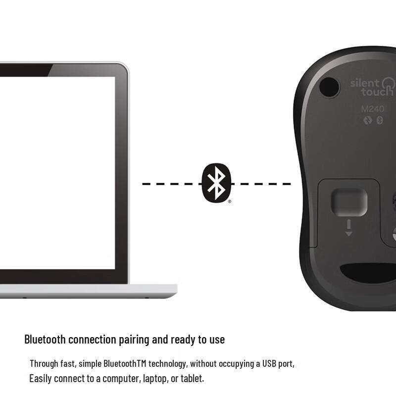 Logitech M240 Silent Bluetooth Mouse