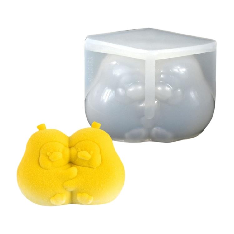 Lovely Animals Silicone Molds Nonstick Mousses Cake Molds Cake Decorating Tool for Truffles Cheesecakes Easy to Clean