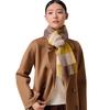Shanghai Story Women's 100% Wool Plaid Scarf