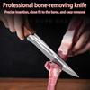 Professional kitchen boning knife, hand-forged high-hardness and sharp, butcher's cutting knife for slaughtering beef and mutton