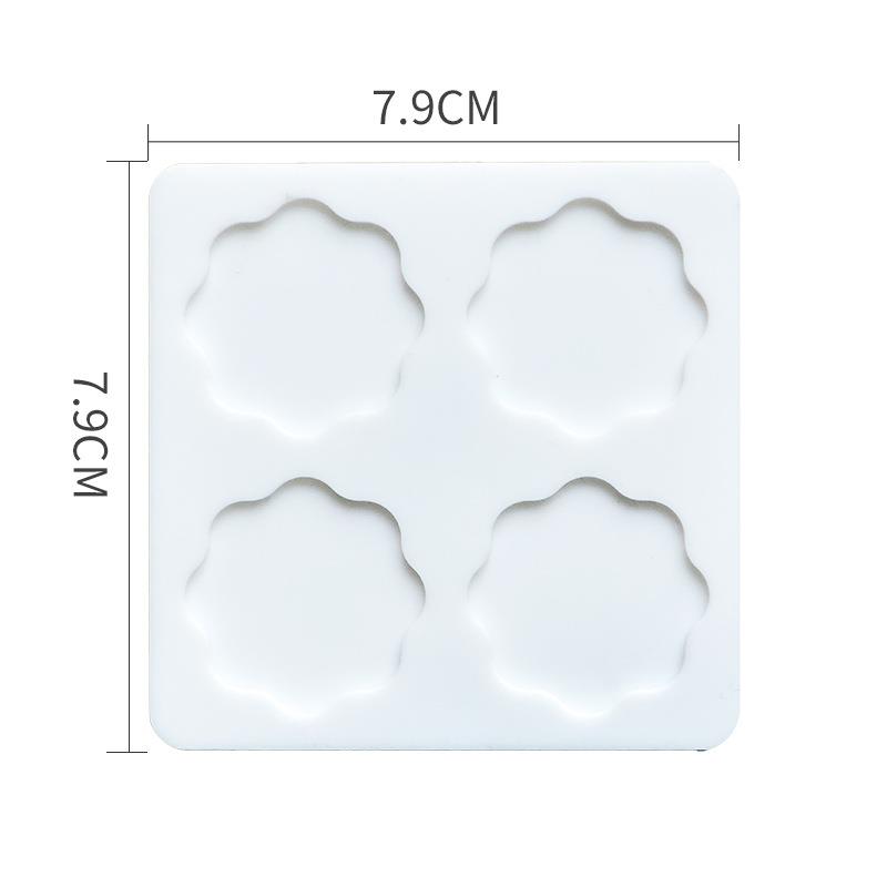 Формы для моделирования, восковая печать, штамп, силиконовая подкладка, коврик для самостоятельного изготовления, восковой коврик, инструмент для штампов, фиксированная круглая форма