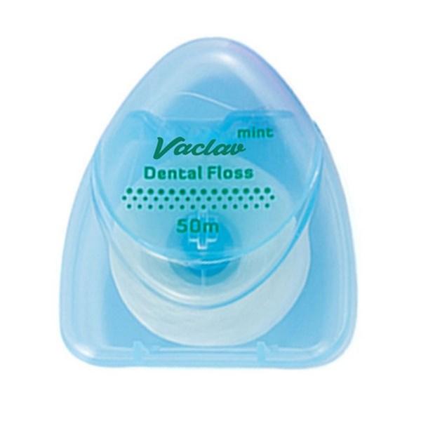 LifeQualup Зубная нить Синяя 50 м, 1 шт., 1 шт.