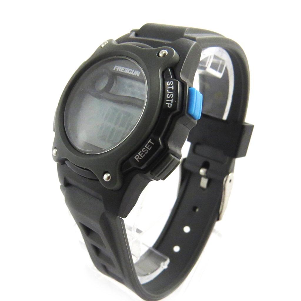Freegun [N0131] - Montre silicone 'Freegun' noir (digital)