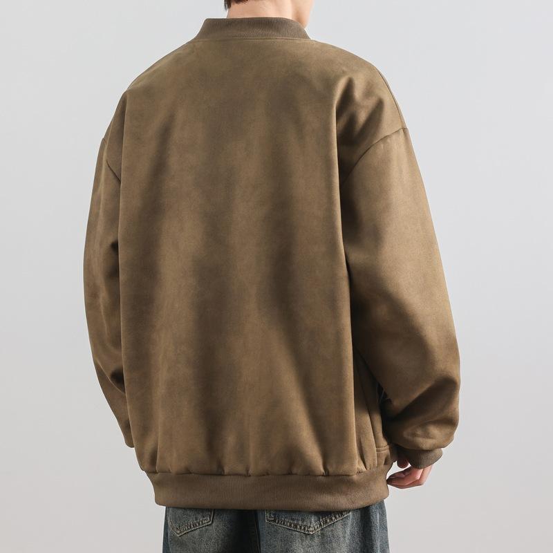 Весенняя Новая Куртка Свободная Рабочая Куртка Модная Кожаная Куртка Уличная Водонепроницаемая Кожаная Куртка Мужская Мотоциклетный Костюм