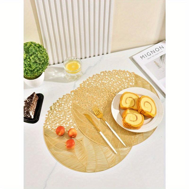 Подставки под тарелки ПВХ Подставки для кухонного стола Для помещений/улицы Моющиеся Термостойкие Подставки для стола Протираемые Коврики для обеденного стола для кемпинга