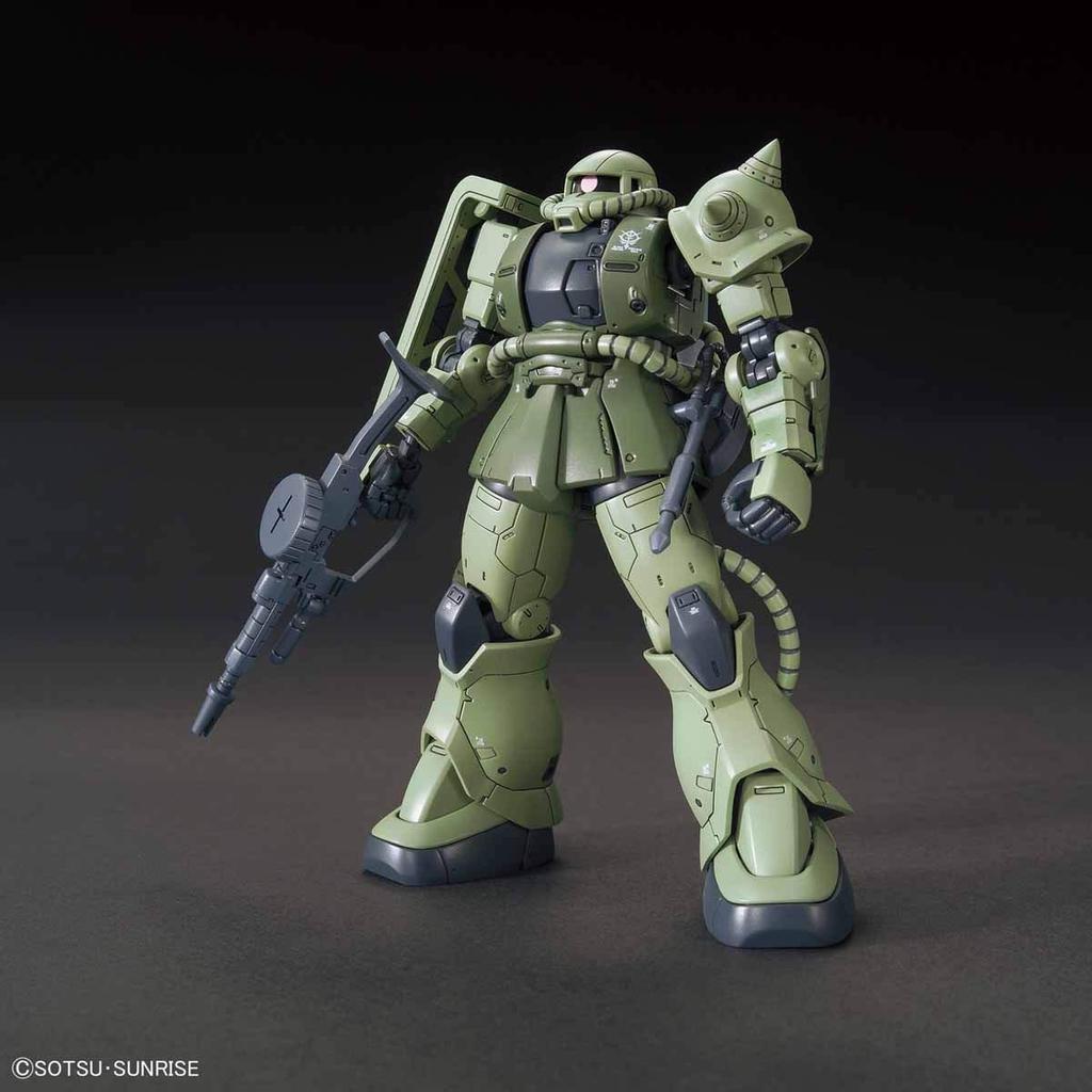 HG Подвижный доспех Gundam THE ORIGIN Zaku II Тип C/Тип C-5 Масштаб 1/144 Предварительно окрашенная пластиковая модель