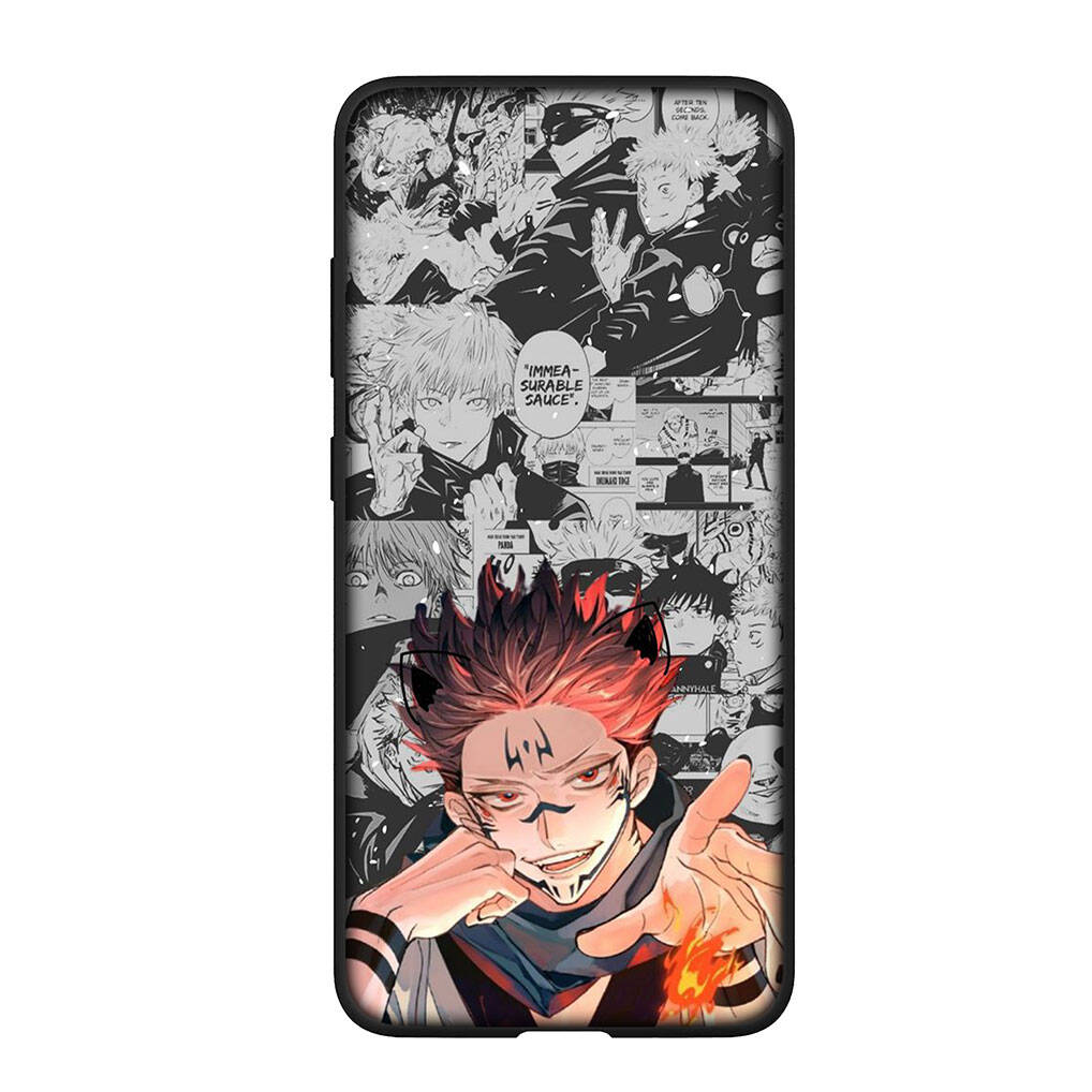 for iPhone 17 16 15 Xiaomi Poco F7 F8 X7 X6 C85 C75 C71 Redmi Note 14 13 12 Pro Max 14C 13C 15C A3 A4 Phone Case Jujutsu Kaisen Gojo Satoru Wallpaper