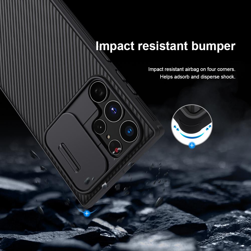 Для Samsung Galaxy S26 S25 S24 S23 S22 Ultra Чехол с бортиком Nillkin CamShield Слайдерная крышка камеры для S24 FE S23 Plus Чехлы для объектива