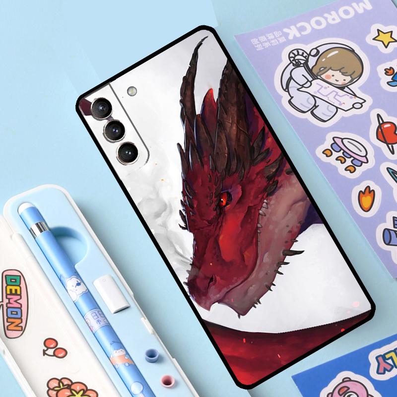 Dragon Cool Art Case For Samsung Galaxy S23 S22 Ultra S21 Plus S8 S9 S10 Note 10 20 Ultra S20 FE S21 FE Cover