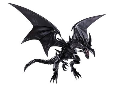 TAMASHII NATIONS Monster Arts Duel Monsters Черный дракон 220 мм окрашенная подвижная фигурка SH. Yu-Gi-Oh! Красные глаза приблизительно. ПВХ и АБС