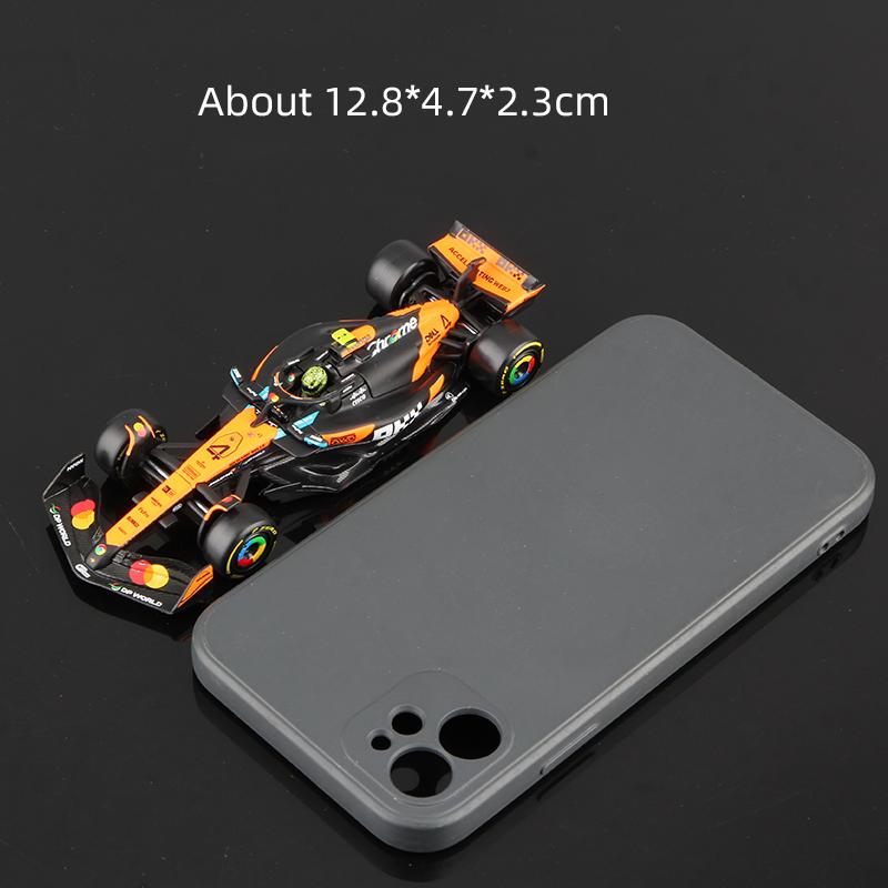 Ббураго 1:43 2025 McLaren Racing MCL39 F1 Модель из сплава Формула Авто Игрушка #4 Норрис #81 Пиастри Литой Статический Миниатюрный