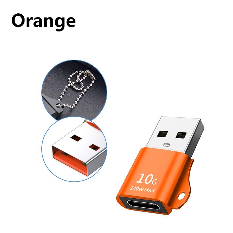 USB C 3.0 Адаптер Type C на USB 2.0 для мобильного телефона, Male to Female, USB C Конвертер, USB Type-C Конвертер для ПК, ноутбуков