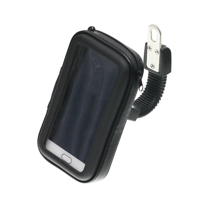 LMoDri мотоциклетный держатель для телефона, сумка, водонепроницаемый сенсорный экран, плавный поворот на 360 градусов, держатель для сотового телефона