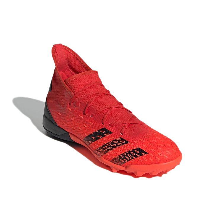 Adidas Predator Freak.3 TF Demonscale — кроссовки унисекс солнечно-красного цвета Core-Black FY6311