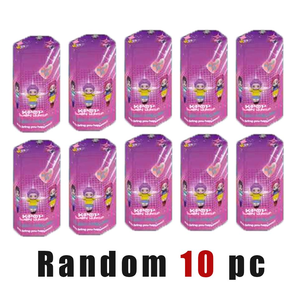 K поп Охотники на демонов Серия Слепая коробка Аниме Фигурки Украшения Куклы Поклонники Дети Подарок на день рождения Случайная Слепая коробка