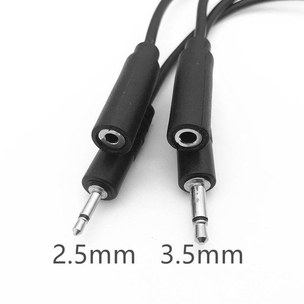 1Pcs 2.5mm/3.5mm Audio Plug Jack 30cm Length Earphone Mic Repair Cable Earphone Repair