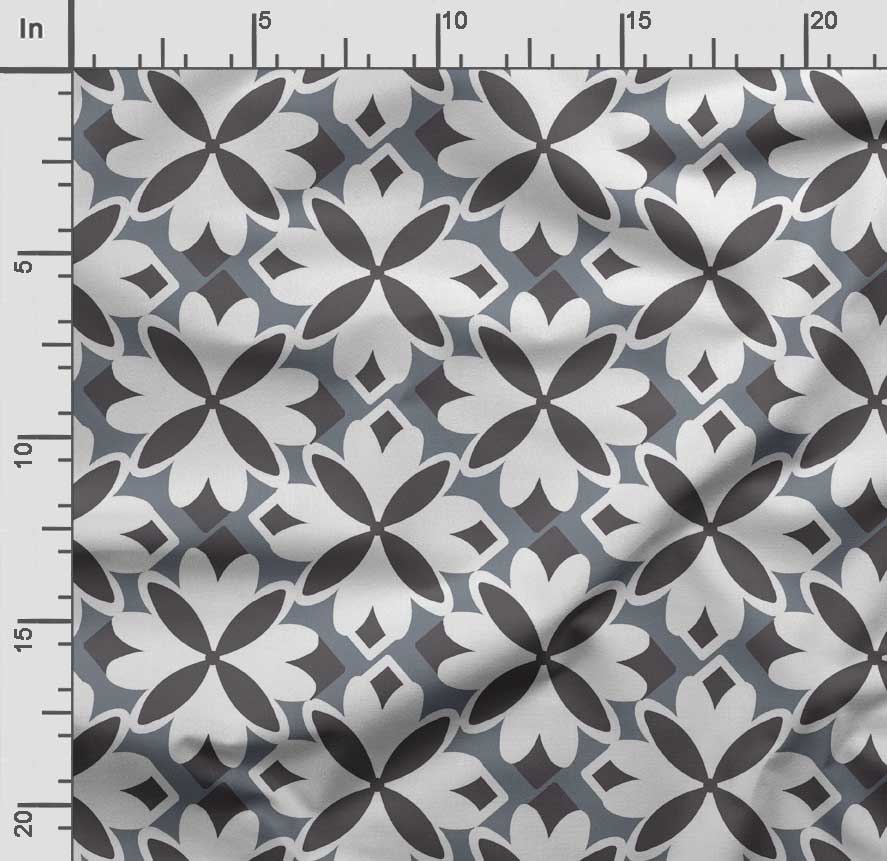 Soimoi Geometric Print,  Cotton Cambric, Quilting Fabric Sold by The Yard 42 Inch Wide, Medium Weight Cotton Fabric,