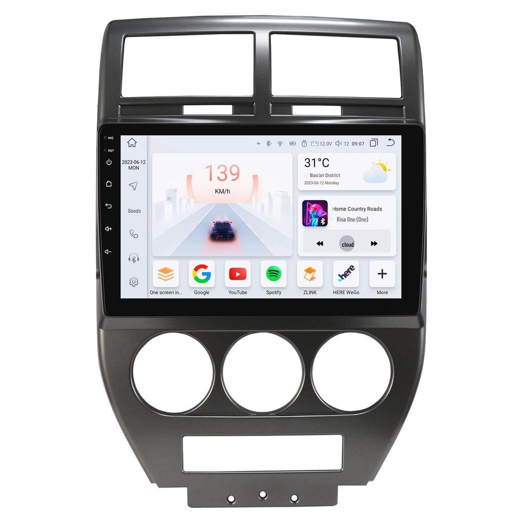 2007-2009 Jeep Compass Android GPS-навигатор с большим экраном