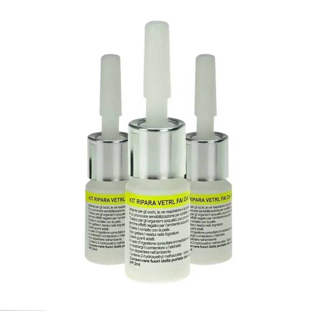 Инструменты для ремонта автомобильных окон Клей для отверждения оконного стекла Набор для восстановления царапин и трещин на автомобильном стекле Инструмент для ремонта лобового стекла автомобиля своими руками