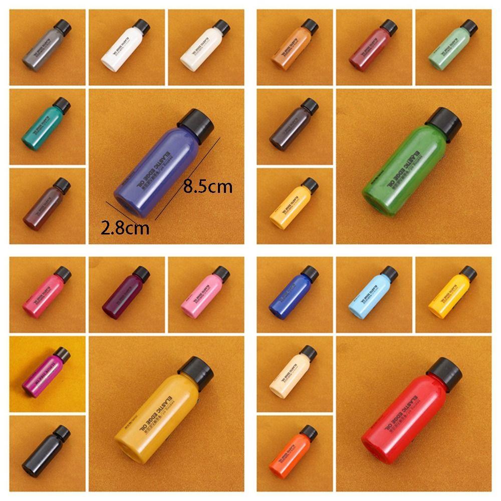 Dye Dressing Leather Edge Oil Finish Finishing Agent Leather Shoe Edges Pigment  Leather Goods