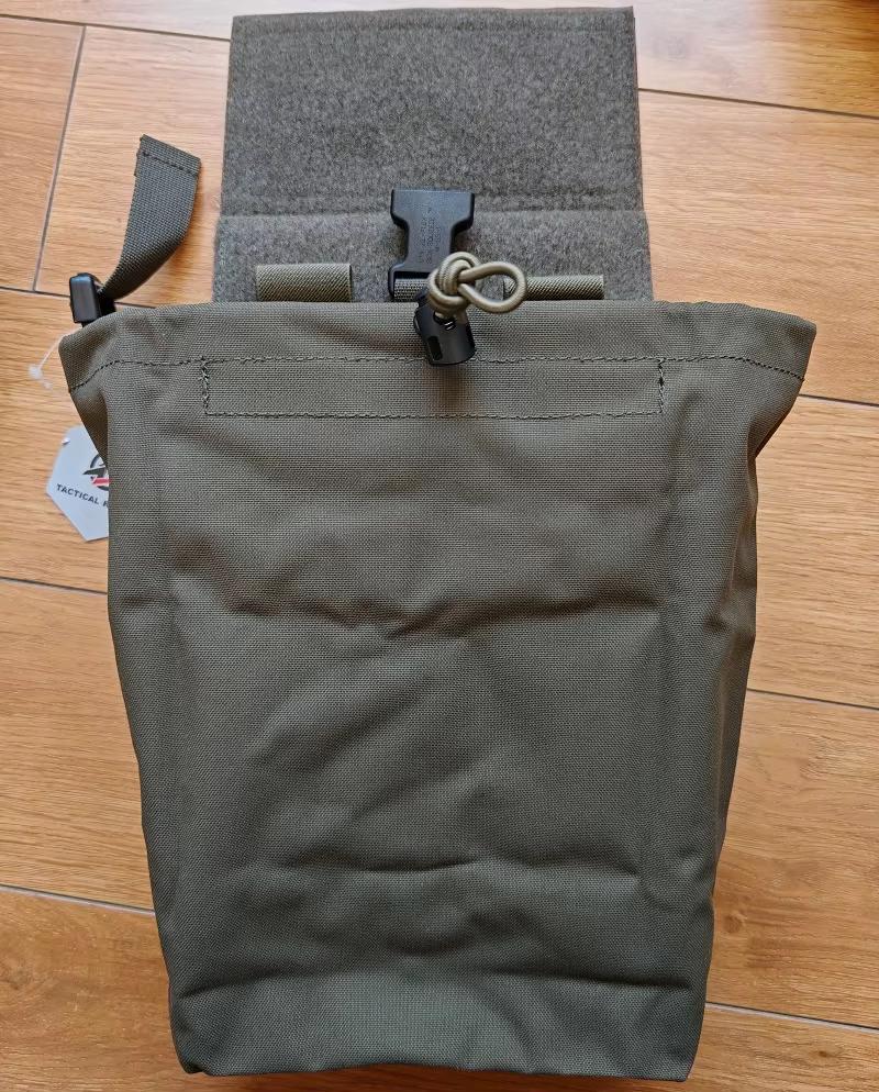 BEPAN Green Tiger Spot Tactical Foldable RecyclingTransfer Bag Outdoor Hunting Dump Drop Bag