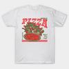 T Shirt Women Pizza Harajuku Print Kawaii Tshirt Summer Short Sleeve Female T-Shirt Top Tee