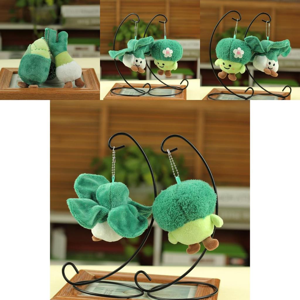 Очаровательные плюшевые игрушки в виде овощей и фруктов Брокколи Капуста Кукуруза Зеленый лук Реалистичные мягкие куклы