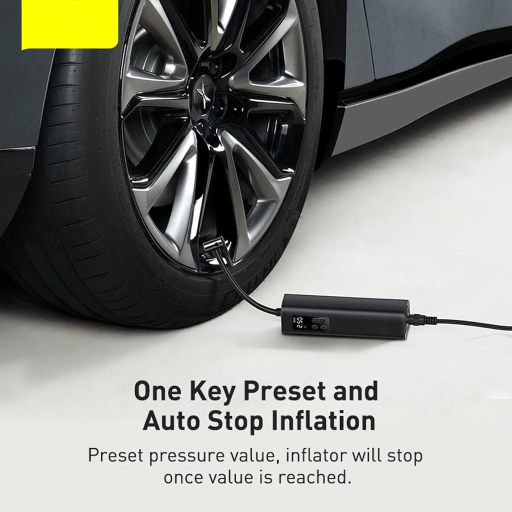 Мини-автомобильный воздушный компрессор 12 В 150PSI портативный автомобильный насос для накачивания шин умный цифровой надувной насос для автомобиля, велосипеда, лодки, воздушный насос
