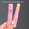 1PC Natural Peach Lip Balm Long-lasting Moisturizing Lipstick Temperature Change Color Lipstick Anti-drying Hydration Lip Care