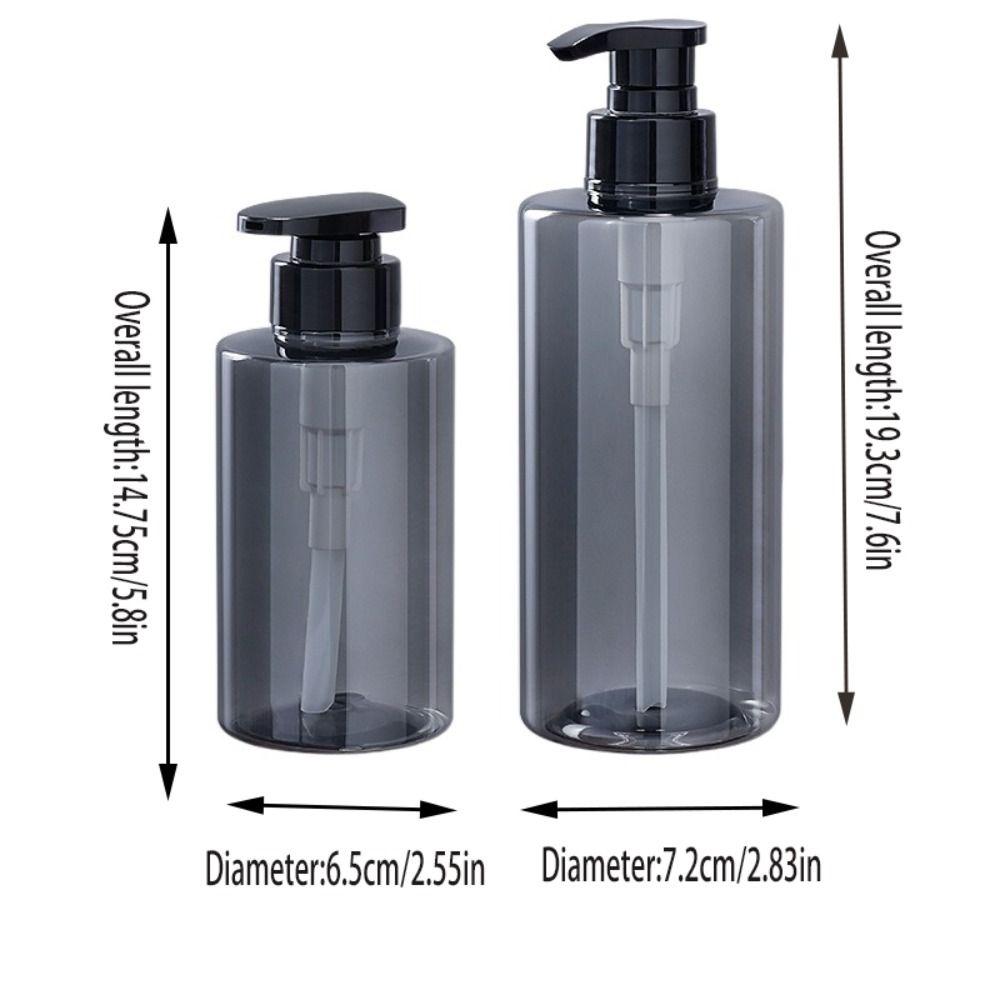 Пустой дозатор для жидкого мыла, цилиндрический насос, бутылка-дозатор, прочный контейнер для лосьона, ванная комната