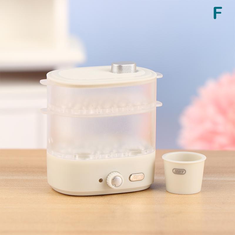 1:12 Dollhouse Miniature Micro-wave Oven Bread Cabinet Steam Box Household Electric Model Decor Toy Doll House Accessories
