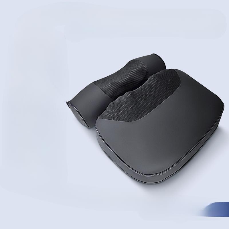 Многофункциональная массажная подушка с подогревом шейных позвонков, электрическая поясничная подушка безопасности, полностью автоматический домашний массажер с горячим компрессом Moxa