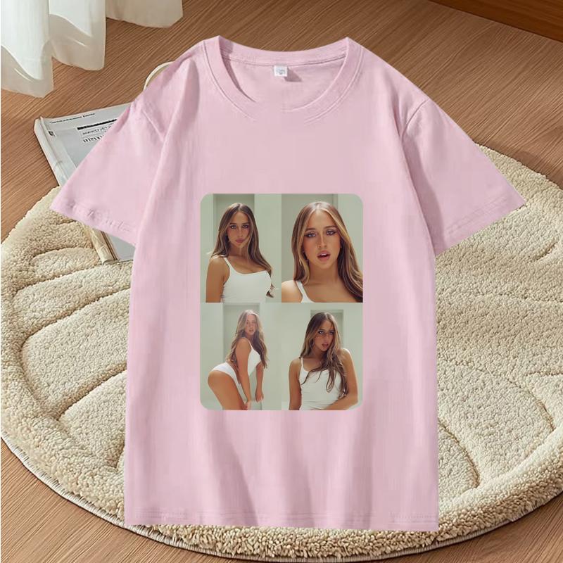 Pósteres de TATE McRae camiseta gráfica tan cerca de lo que camisetas Unisex con estampado de verano de Unisexga corta de a