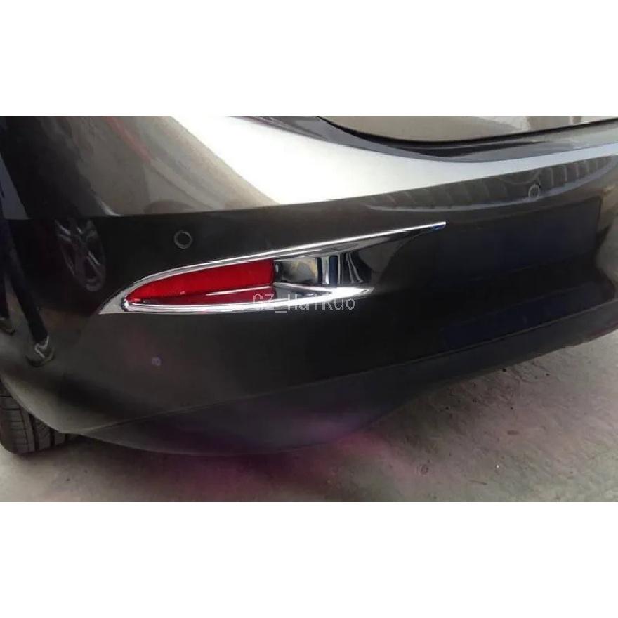 Для Mazda 3 AXELA M3 2014 2015 задняя противотуманная фара крышка накладка хромированная задняя противотуманная фара крышка накладка