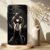Чехол для телефона «Всеведущий читатель» для Samsung S 25,24,23,22,30,21,10,9,Ultra,Plus,Lite,FE,4,5G Черный Мягкий Чехол