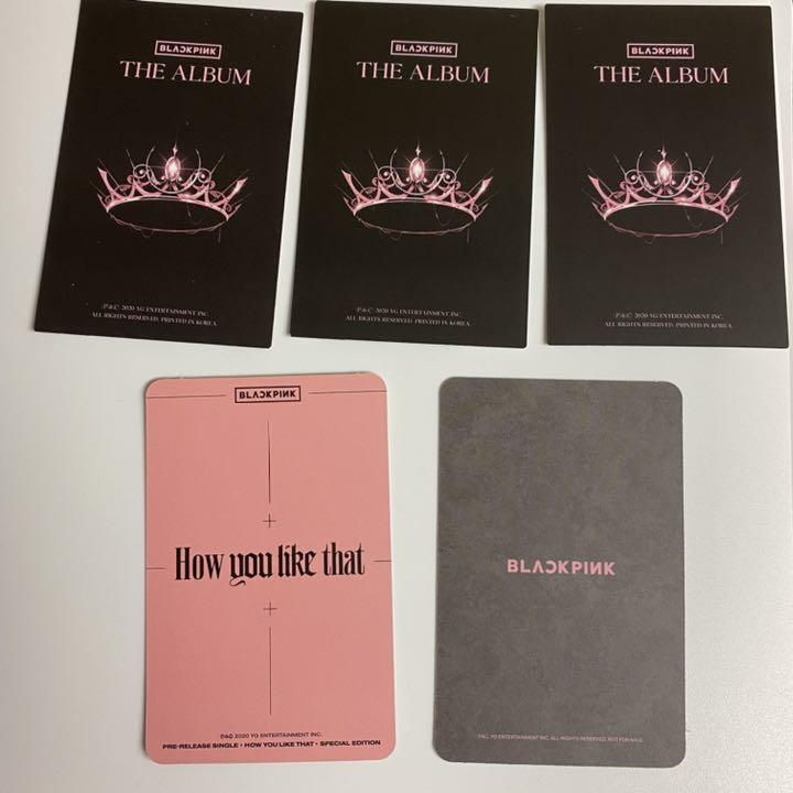 [USED] BLACKPINK Rosé Trading Card