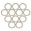 32 шт. Пряжки-кольца ID Толщина Цинковый сплав Открывающееся О-кольцо Застежки-клипсы Ремесло Кольцо для ключей Ремешок для сумки Ремень DIY Аксессуары Бронза 38 мм/1,5" 4,8 мм