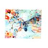 Paint by DIY Painting Colorful Animal Wall Mounted Frameless Canvas Painting Digital Picture