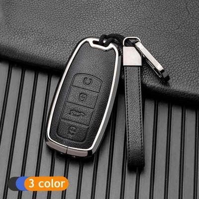 Чехол для ключа для Chery Tiggo 8 PRO 7 PRO MAX OMODA C5 JAECOO Кожаный держатель для брелока с дистанционным управлением Автоаксессуары