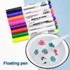 8 Colors Floating Erasable Highlighter Pen Water-based Pen Can Float In The Water
