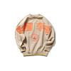 Li Ning Loose Fit Pullover Long Sleeve Sweatshirt Men Sweatshirt Khaki AWDP725-3