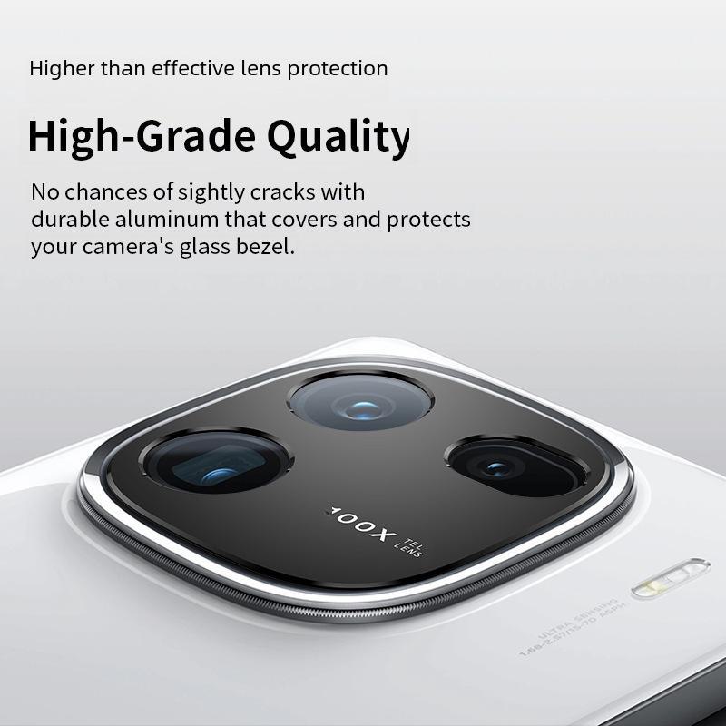 IQOO12Pro/13 Metal Lens Sticker: Anti-Fall Camera Protector, No Impact on Photos.