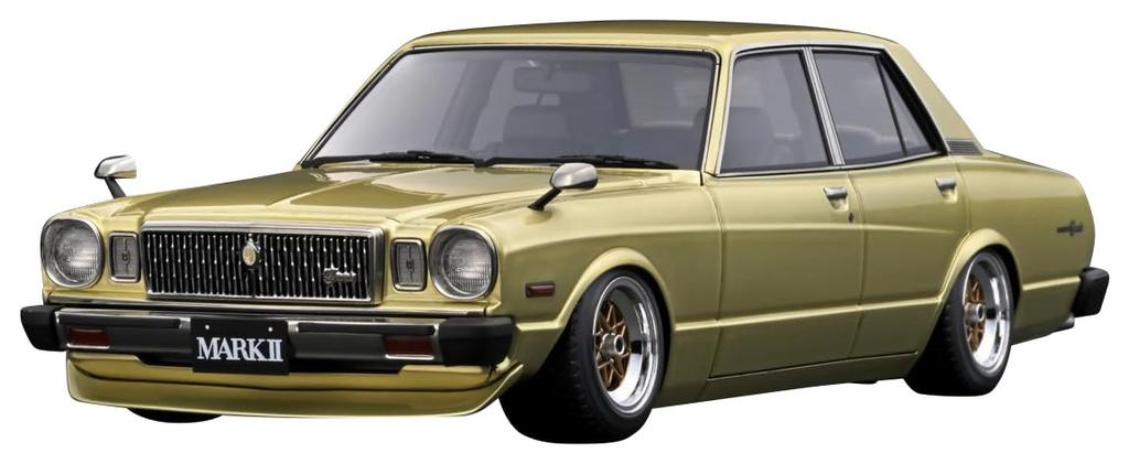 Ignition Model Scale Toyota Mark II Sedan Grande Gold Finished Product 1/18 (MX41)