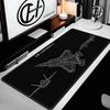 F22 Fighter Jet Blueprint Mouse Pad Large Computer Office Game Table Mat Rubber Antislip Gaming Keyboard Hybxaxc Long Desk Pad