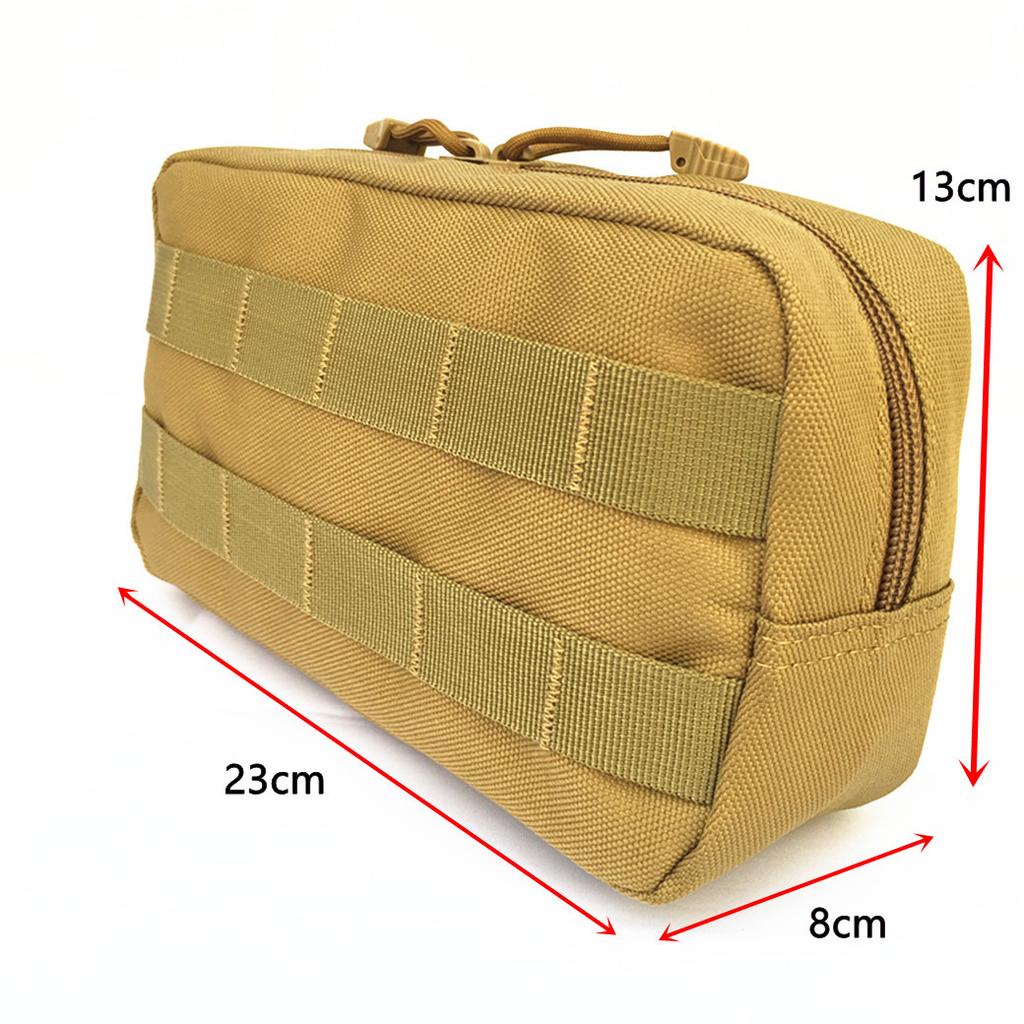 Molle Tactical Belt Pouch  Bag Magazine Waterproof Waist Pack Sport Bags Carrier Cell Phone Case For Backpack & Vest