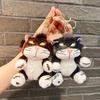 "Mini Lucifer Couple Doll School Bag Pendant Keychain Plush Toy"