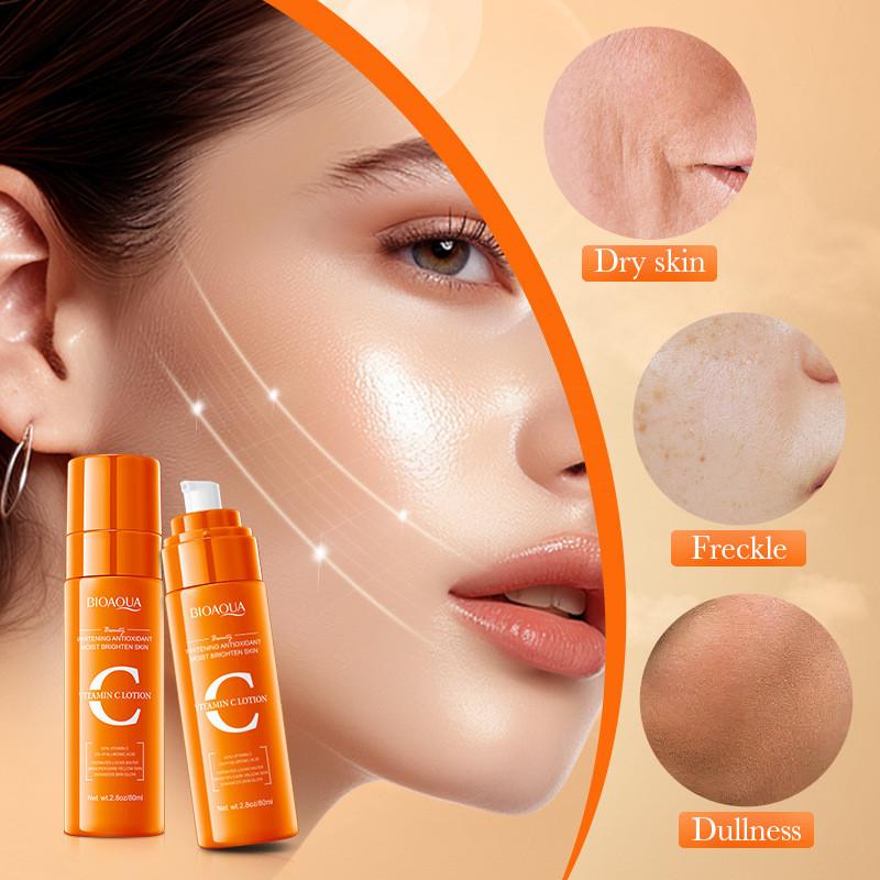 Bioaqua Лосьон-антиоксидант с витамином C для осветления и увлажнения 80 мл