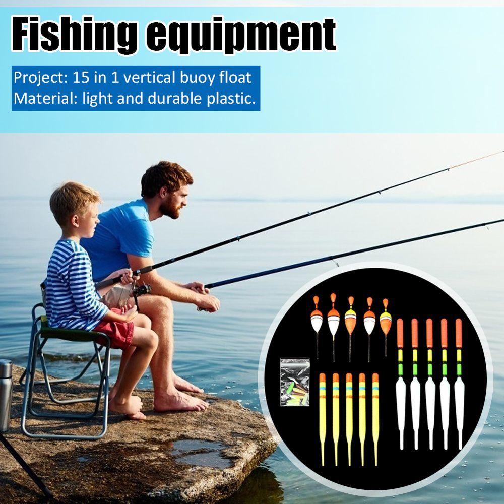 Plastic Angling Tackles Accessories Sea Fishing Floats Vertical Buoy Fishing Buoys Fish Bobbers